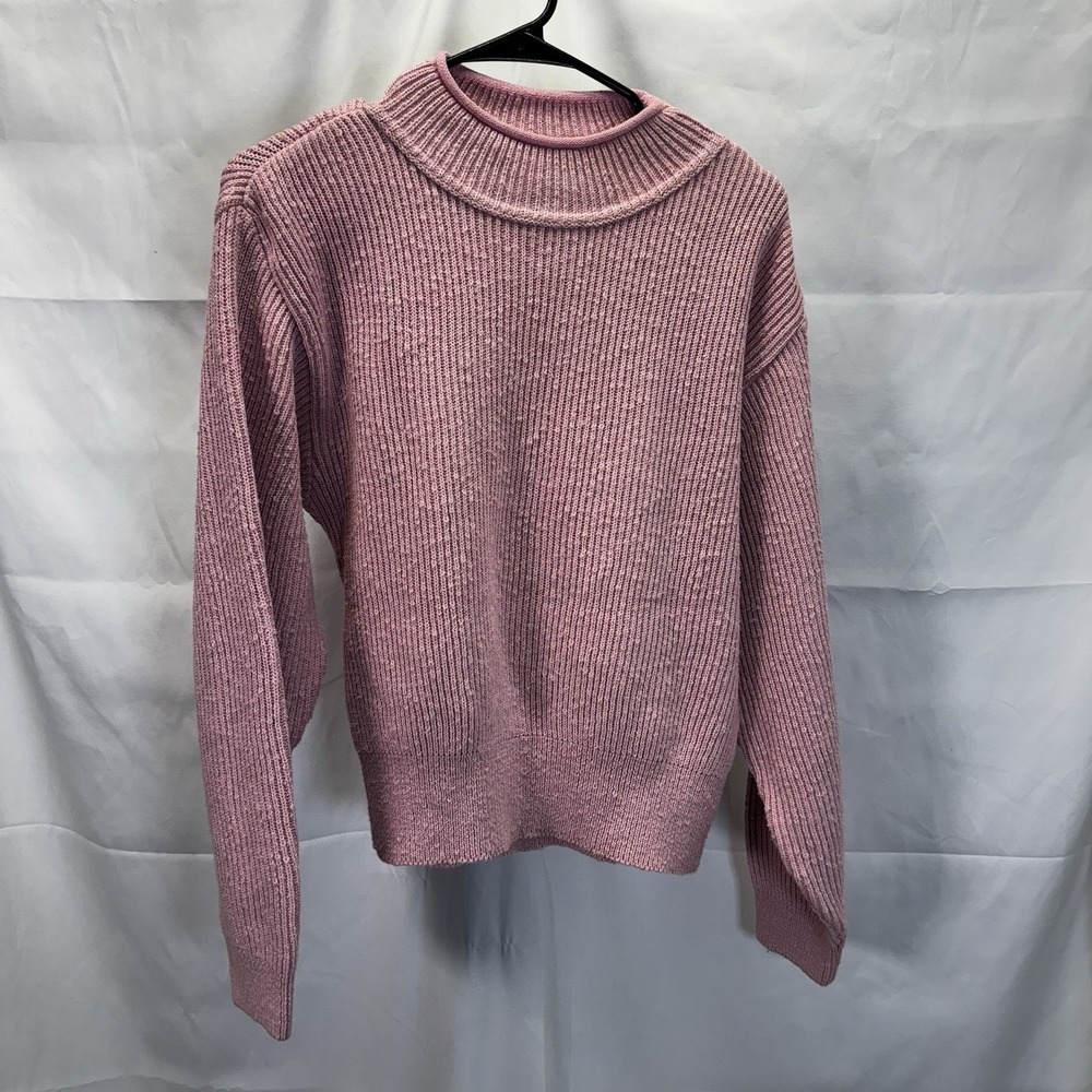 Vintage‎ Liv Sport Petite Medium Pink Mock Neck Sweater